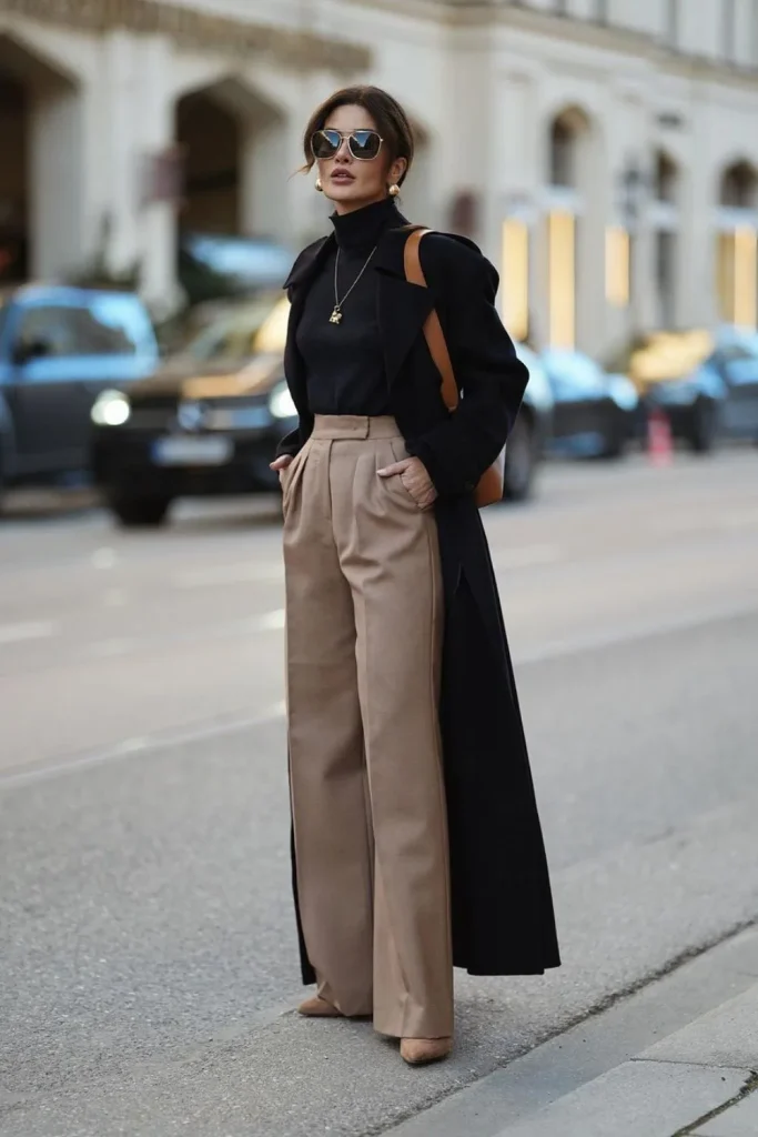 Waisted Tan Trousers