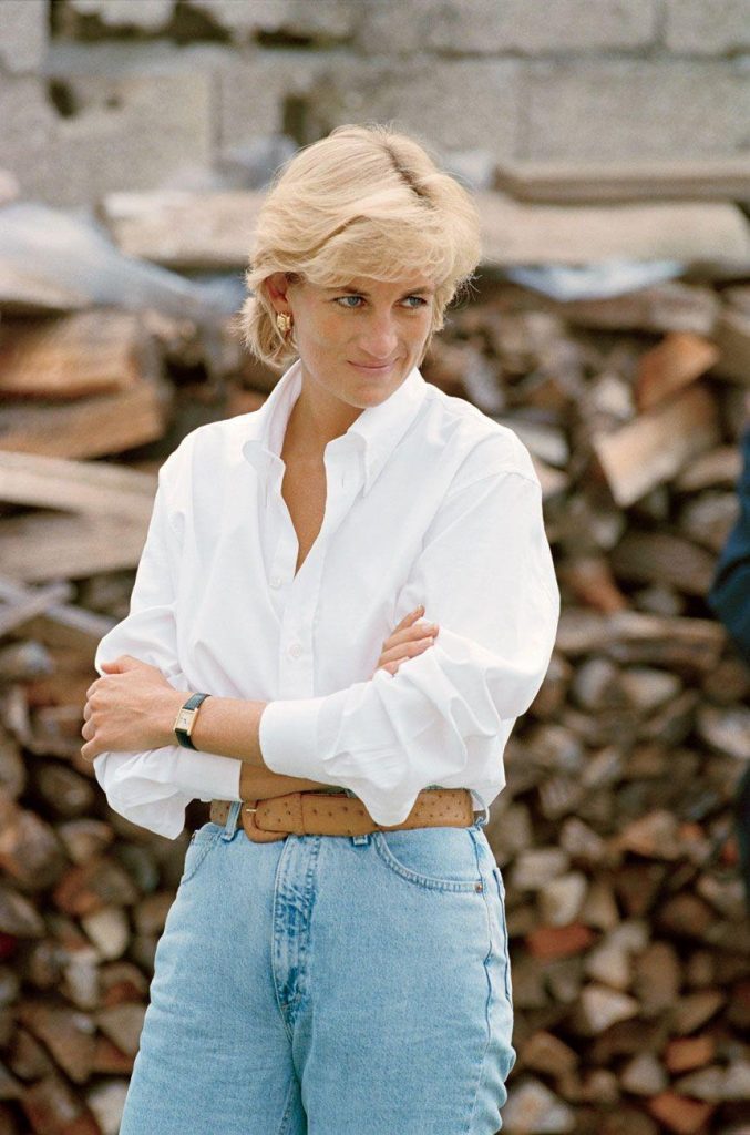 Casual White and Blue