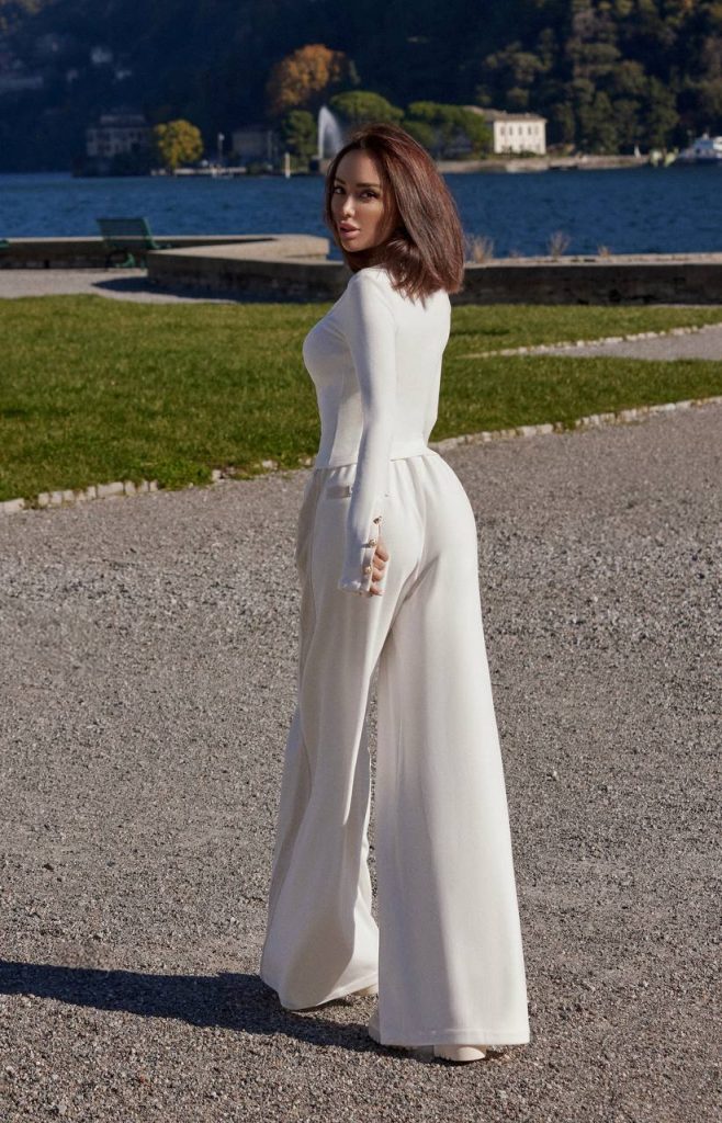 Soft White Drapes