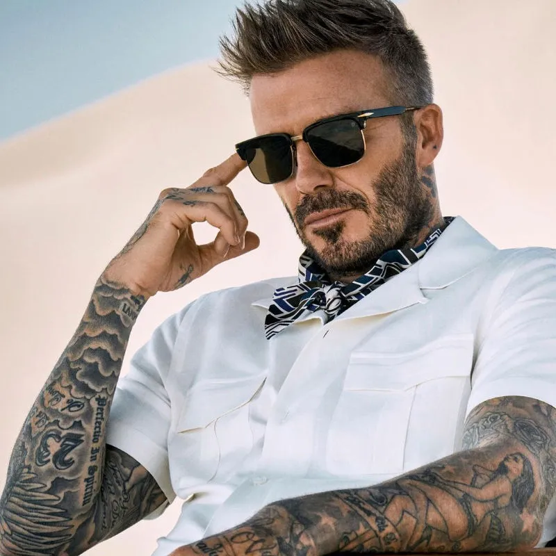 Sculpted Neat Pompadour