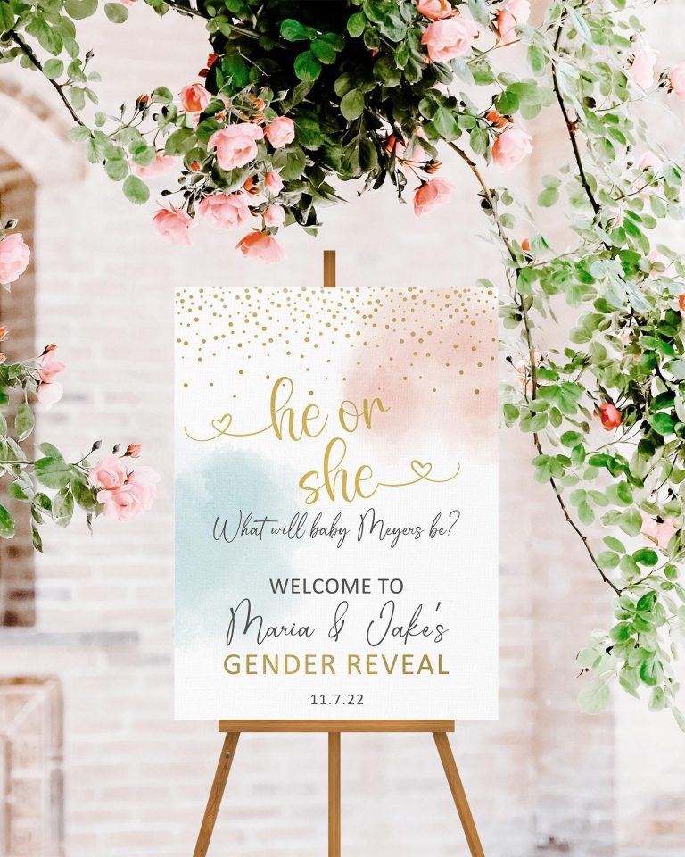 24 Gender Reveal Party Decoration Ideas That Guests Will Remember